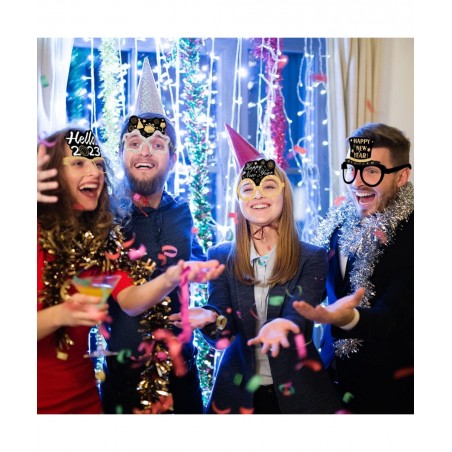 15PCS Happy New Year Eyeglasses for New Years Eve Party Supplies 2023 Party Favors Photo Booth Props $16.32 Kids' Party Favor...