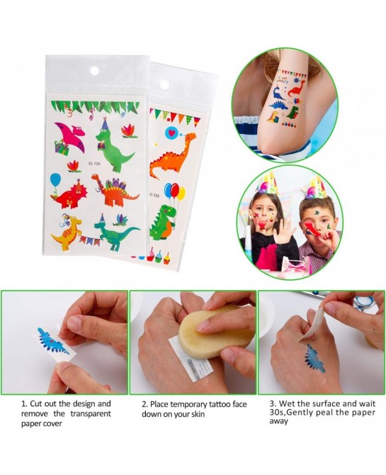 Dinosaur Party Supplies - 90 pcs for Birthday Decorations Dino Party Decorations for kids dinosaur party favors Dinosaur part...