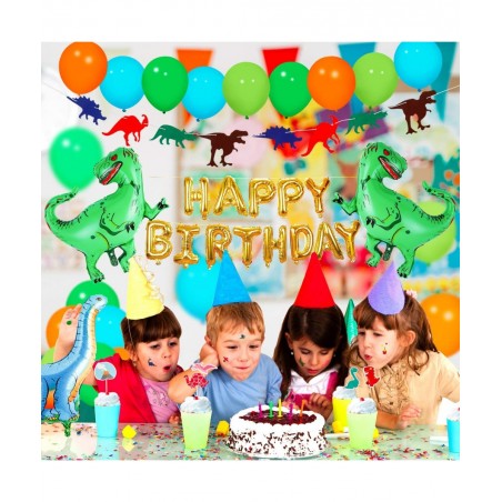 Dinosaur Party Supplies - 90 pcs for Birthday Decorations Dino Party Decorations for kids dinosaur party favors Dinosaur part...