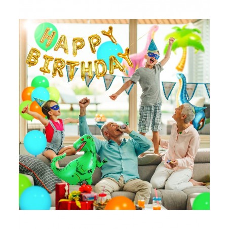 Dinosaur Party Supplies - 90 pcs for Birthday Decorations Dino Party Decorations for kids dinosaur party favors Dinosaur part...
