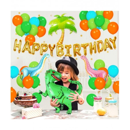 Dinosaur Party Supplies - 90 pcs for Birthday Decorations Dino Party Decorations for kids dinosaur party favors Dinosaur part...
