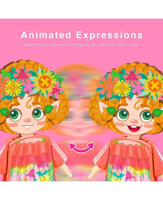 Fairy Treehouse | Build-Your-Own Magical Forest Play Set Kids 3D Puzzle Toy - STEM Girl Toys Ages 6-7 and Up $52.11 Toy Build...