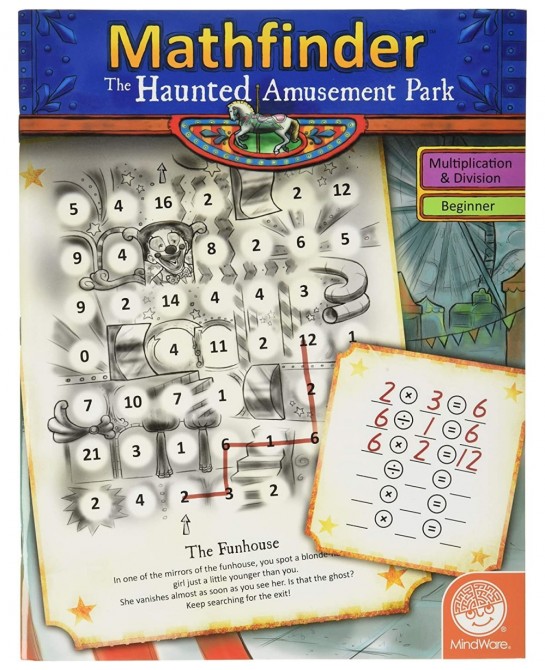 Math Finders: The Haunted Amusement Park $22.23 Gags & Practical Joke Toys