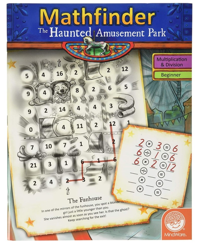 Math Finders: The Haunted Amusement Park $22.23 Gags & Practical Joke Toys