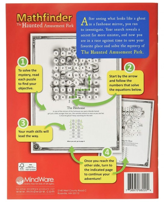 Math Finders: The Haunted Amusement Park $22.23 Gags & Practical Joke Toys