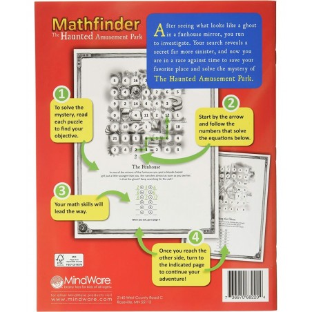 Math Finders: The Haunted Amusement Park $22.23 Gags & Practical Joke Toys