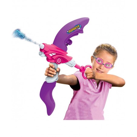 Kids Squirt Water Gun Bow Toy with Swimming Goggle Super Soaker Blaster Games Summer Outdoor Yard Activity with Capacity 800C...