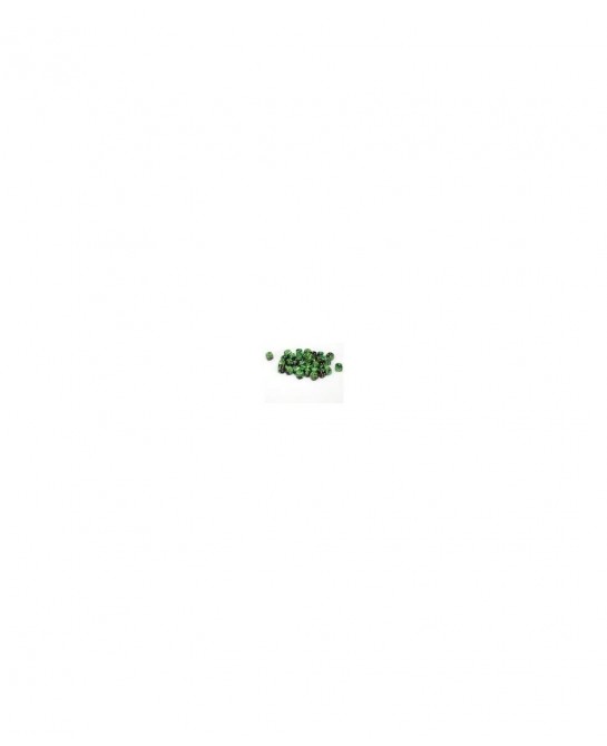 Dice d6 Sets: Gemini Black & Green with Gold - 12mm Six Sided Die (36) Block of Dice $39.34 Game Accessories