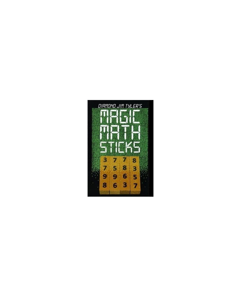Magic Math Sticks (Wooden) by Diamond Jim Tyler - Trick $31.10 Magic Kits & Accessories