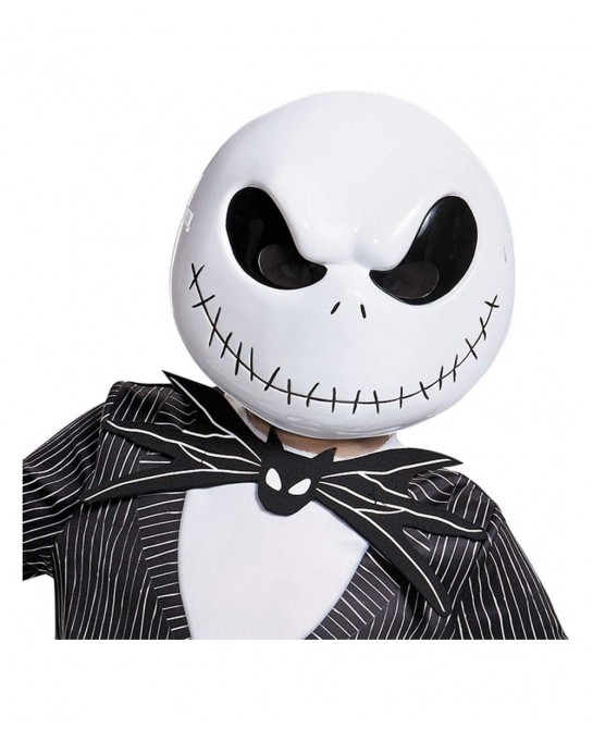 Disney Jack Skellington Nightmare Before Christmas Boys' Costume Black Medium (7-8) & Stitched Child Tights Black and White O...