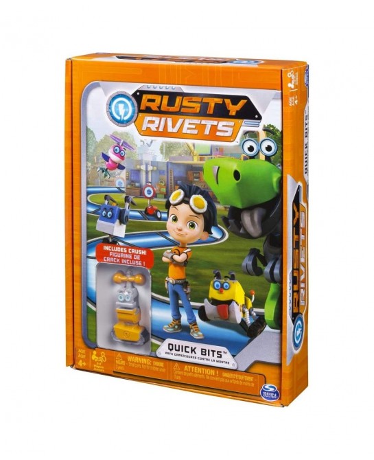 Rusty Rivets – Quick Bits Path Game Board Game with Crush Figure $33.55 Board Games