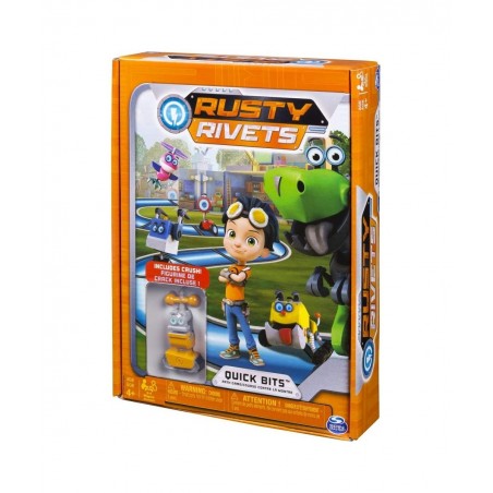 Rusty Rivets – Quick Bits Path Game Board Game with Crush Figure $33.55 Board Games