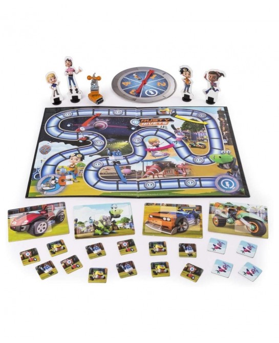 Rusty Rivets – Quick Bits Path Game Board Game with Crush Figure $33.55 Board Games