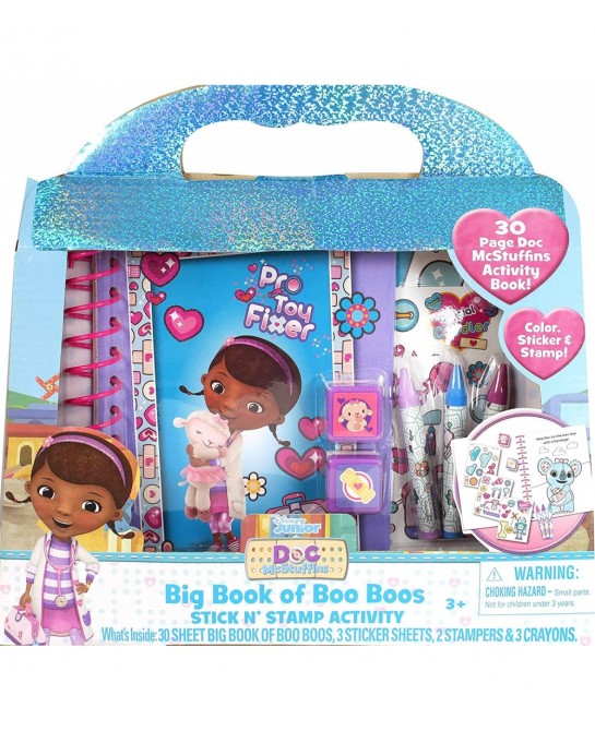 Tara Toy Doc McStuffins Big Book of Boo Boo's $17.67 Kids' Drawing & Writing Boards