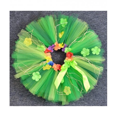 3pcs Hawaiian Hula Luau Tutu Set (2 Sizes: Girls Baby) Birthday Beach Party $41.16 Kids' Costumes