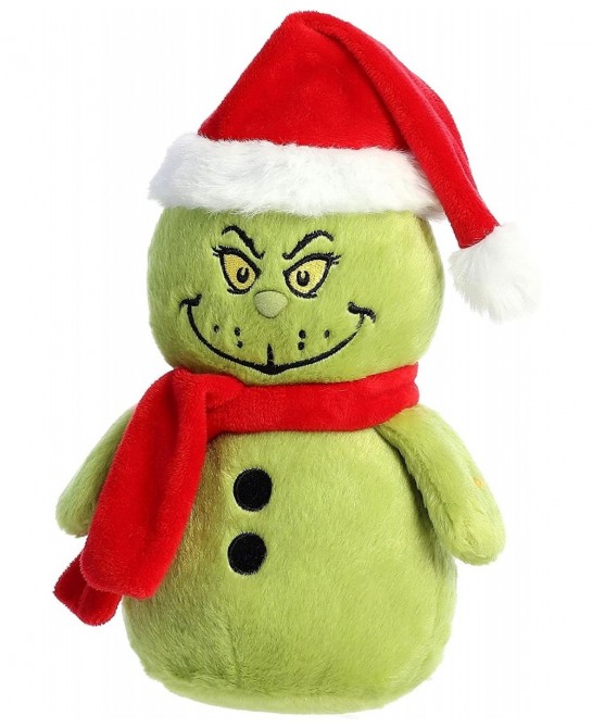 Dr Seuss - 8" Grinch Snowman Green $24.84 Plush Figure Toys