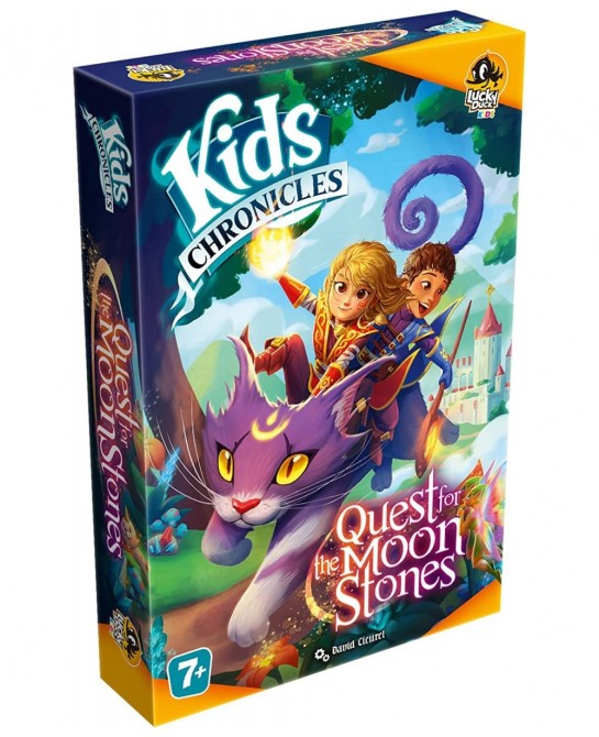 Kids Chronicles Quest for The Moon Stones Board Game | Mystery Game | Cooperative Game for Kids and Adults | Ages 7+ | 1-4 Pl...