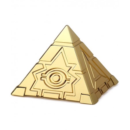 Pyramid Fidget Spinner Desk Decor Toy for Kids Adults Metal Golden Fingertip Gyro Christmas Birthday Gift Party Favor Classro...
