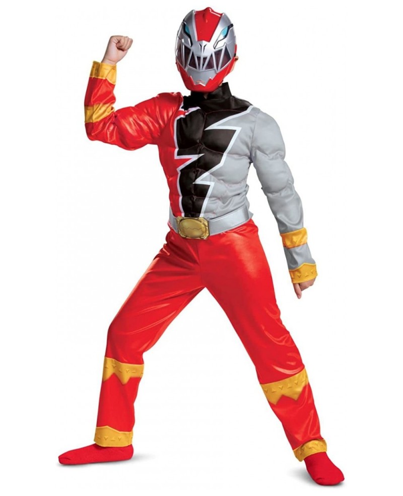 Kids Power Rangers Dino Fury Red Ranger Costume $42.76 Kids' Costumes