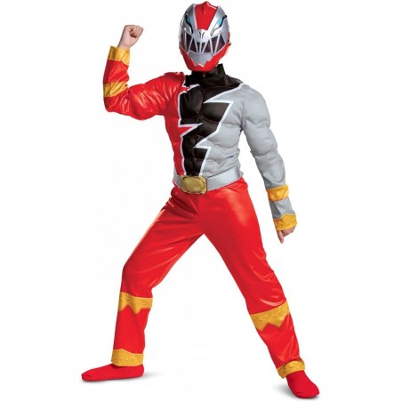 Kids Power Rangers Dino Fury Red Ranger Costume $42.76 Kids' Costumes