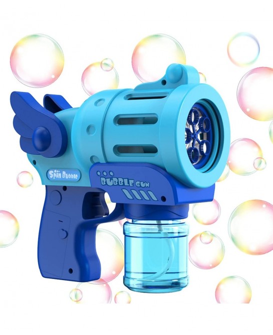 Bubble Machine Gun Auto Bubble Maker Solution for Toddlers Kids Portable Bubble Blower Gift Toys for 3 4 5 6 7 Year Old Boys ...