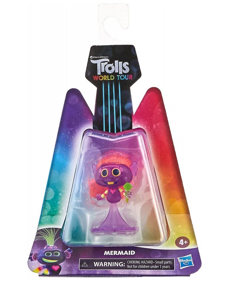 DreamWorks World Tour Mermaid Collectible Doll with Microphone Accessory Toy Figure Inspired by The Movie World Tour 2 inches...