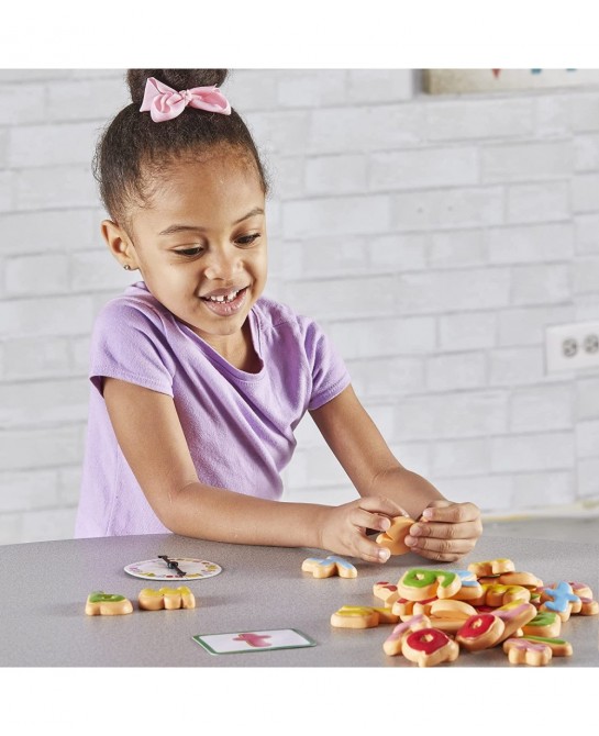 Goodie Games ABC Cookies - 4 Games in 1 Ages 3+ Toddler Learning Toys ABC Games for Toddlers Preschool Games Alphabet Learnin...