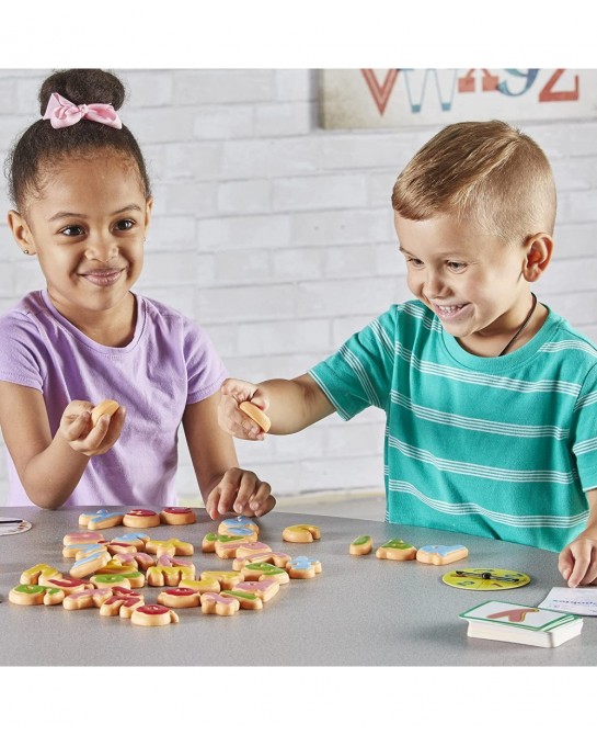 Goodie Games ABC Cookies - 4 Games in 1 Ages 3+ Toddler Learning Toys ABC Games for Toddlers Preschool Games Alphabet Learnin...