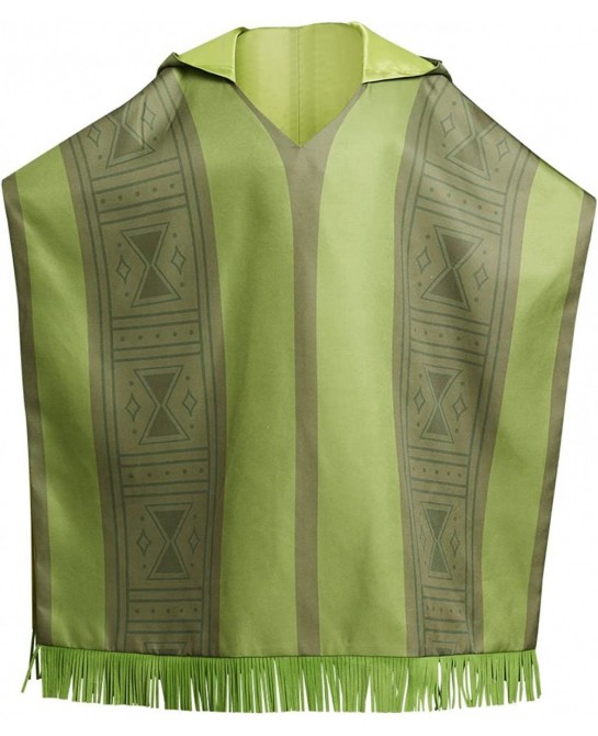 Kids Boys Encanto Camilo Cosplay Costume Shawl Halloween Madrigal Shirt Cape Outfit $39.66 Kids' Costumes