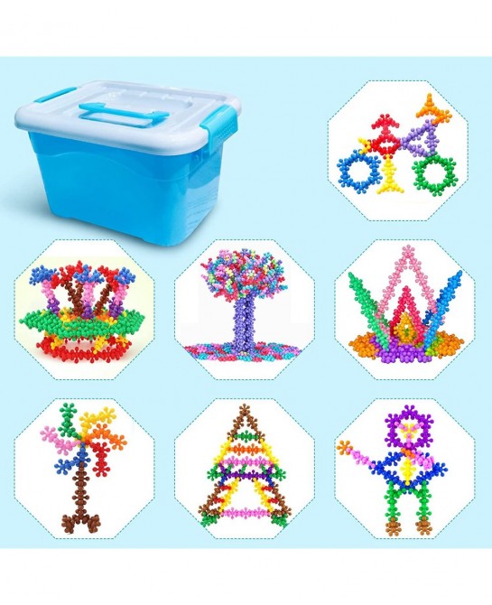 400 Pieces Building Blocks Kids STEM Toys Connect Block Kids Educational Building InterlockingToys Plastic for Preschool Kids...