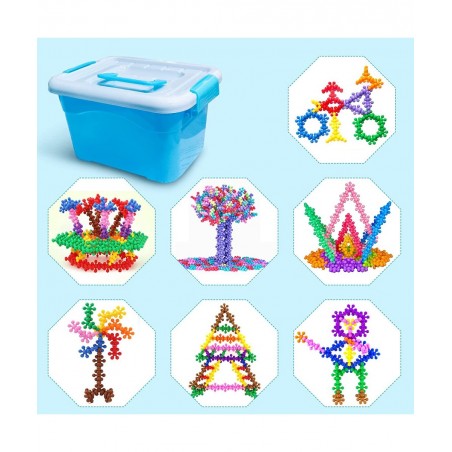 400 Pieces Building Blocks Kids STEM Toys Connect Block Kids Educational Building InterlockingToys Plastic for Preschool Kids...