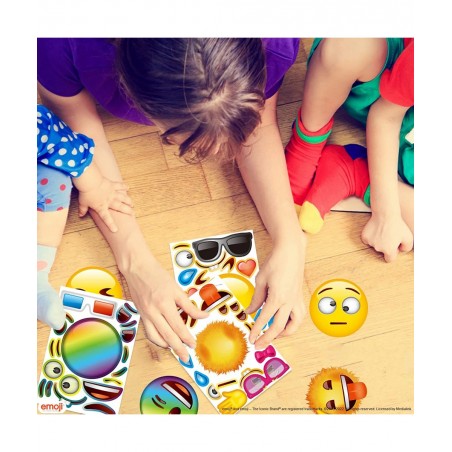 24Pack Make A Face Sticker Emoji Stickers for Kids Your Own Face Craft Emotion Reward DIY Birthday Party Supply $16.80 Kids' ...