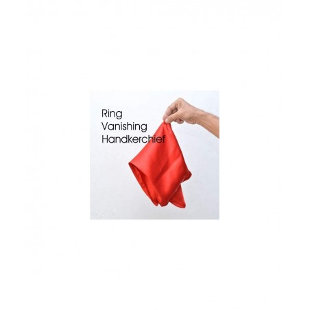Ring Vanishing Handkerchief Gimmick Undetectable Magic Trick Magician’s Borrowed Ring Vanishing Hanky Realistic & Convincing ...