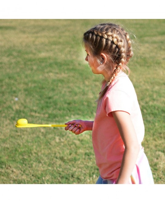 4 Players Outdoor Lawn Games Potato Sack Race Bags Egg and Spoon Race Games Legged Relay Race Bands Elastic Tie Rope for All ...