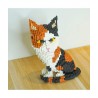 3D Mini Building Blocks Animal Set DIY Calico Cat Micro Building Toy Bricks Prizes Birthday Gifts for 14+ Ages Kids $50.16 To...