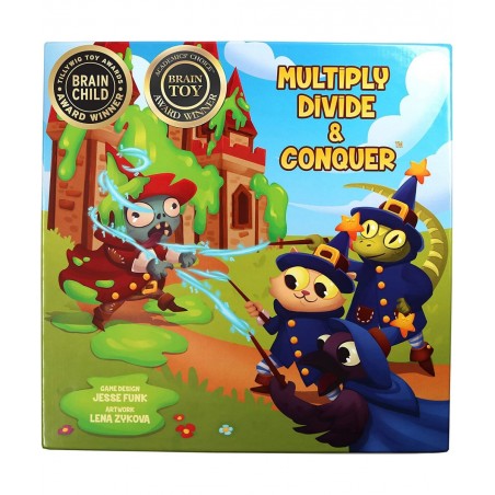 Multiply Divide & Conquer: A Cooperative Multiplication and Division Math Game for Kids $42.37 Board Games