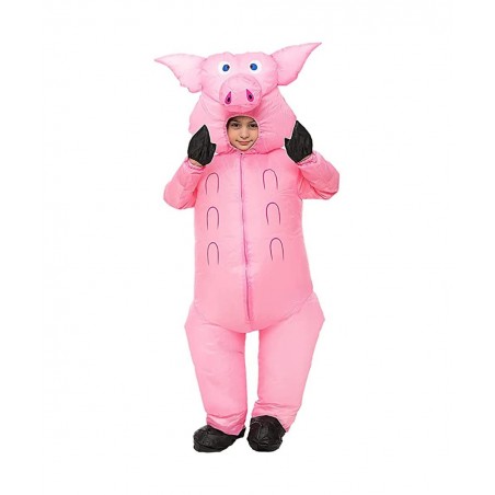 Child's Costume Inflatable Pig Costume Boys Girls Full Body Halloween Costume for Kids Small $63.05 Kids' Costumes