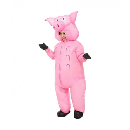 Child's Costume Inflatable Pig Costume Boys Girls Full Body Halloween Costume for Kids Small $63.05 Kids' Costumes