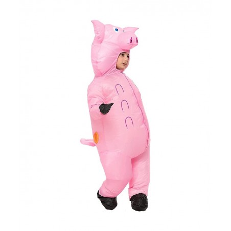 Child's Costume Inflatable Pig Costume Boys Girls Full Body Halloween Costume for Kids Small $63.05 Kids' Costumes
