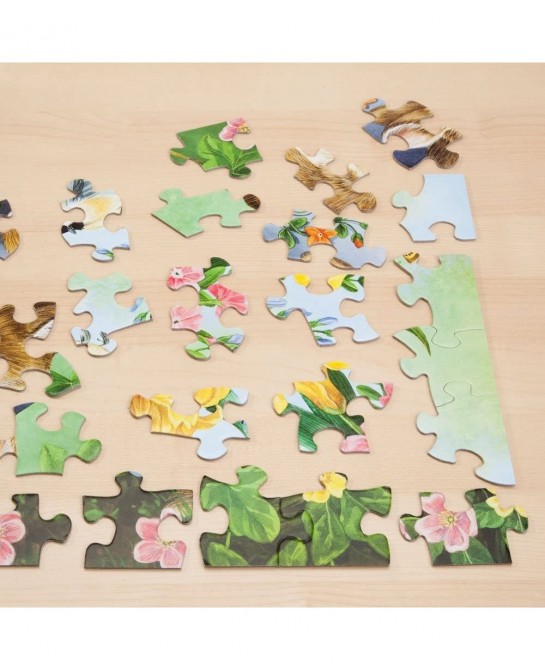 500 Piece Glow in The Dark Puzzle Jigsaw Puzzle for Adults - Family Traditions - 500 pc Jigsaws by Artist Geno Peoples $28.84...