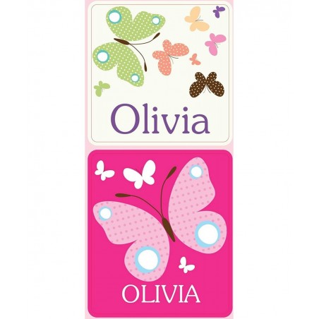 Personalized Stickers for Kids Butterflies - I See Me! $14.00 Kids' Stickers