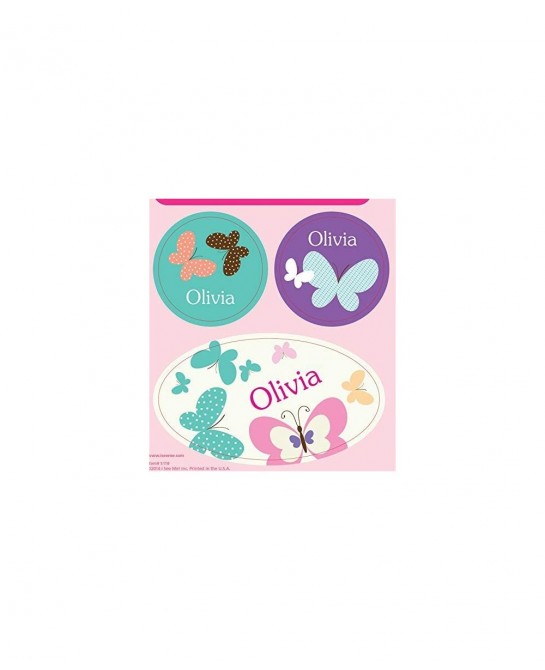 Personalized Stickers for Kids Butterflies - I See Me! $14.00 Kids' Stickers