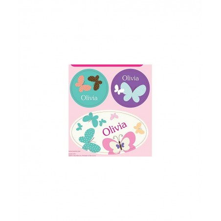 Personalized Stickers for Kids Butterflies - I See Me! $14.00 Kids' Stickers