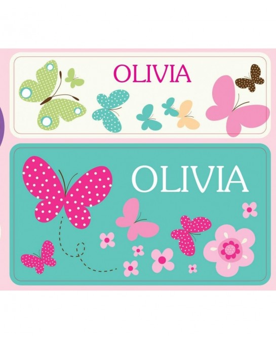 Personalized Stickers for Kids Butterflies - I See Me! $14.00 Kids' Stickers