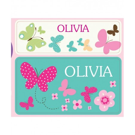 Personalized Stickers for Kids Butterflies - I See Me! $14.00 Kids' Stickers