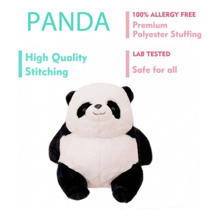 Super Cute Panda Plush White Bear Toy Soft Polar Bear Stuffed Animals Teddy Bear Plushie Fat Brown Bear Dolls Gifts Easter Xm...