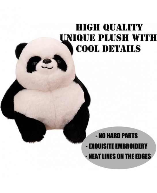 Super Cute Panda Plush White Bear Toy Soft Polar Bear Stuffed Animals Teddy Bear Plushie Fat Brown Bear Dolls Gifts Easter Xm...