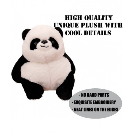 Super Cute Panda Plush White Bear Toy Soft Polar Bear Stuffed Animals Teddy Bear Plushie Fat Brown Bear Dolls Gifts Easter Xm...