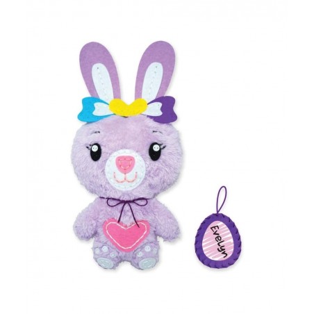 C.S. Kids Magic World DIY Personalised Sewing Kit - My Sewing Pals (Puppy/Bunny/Kitten)|Arts & Crafts Gifts | Educational Sew...