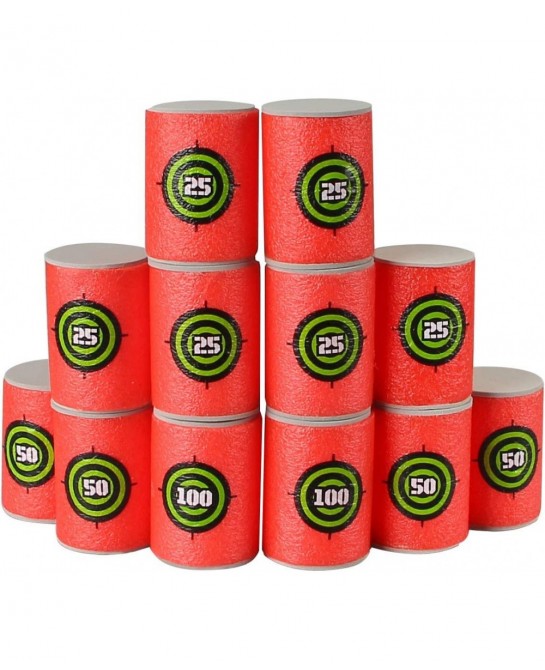 Bullet Darts Target for Nerf N-Strike Elite Series Blasters 24pcs Pack Soft EVA Material ( Red ) $27.92 Toy Foam Blasters & Guns